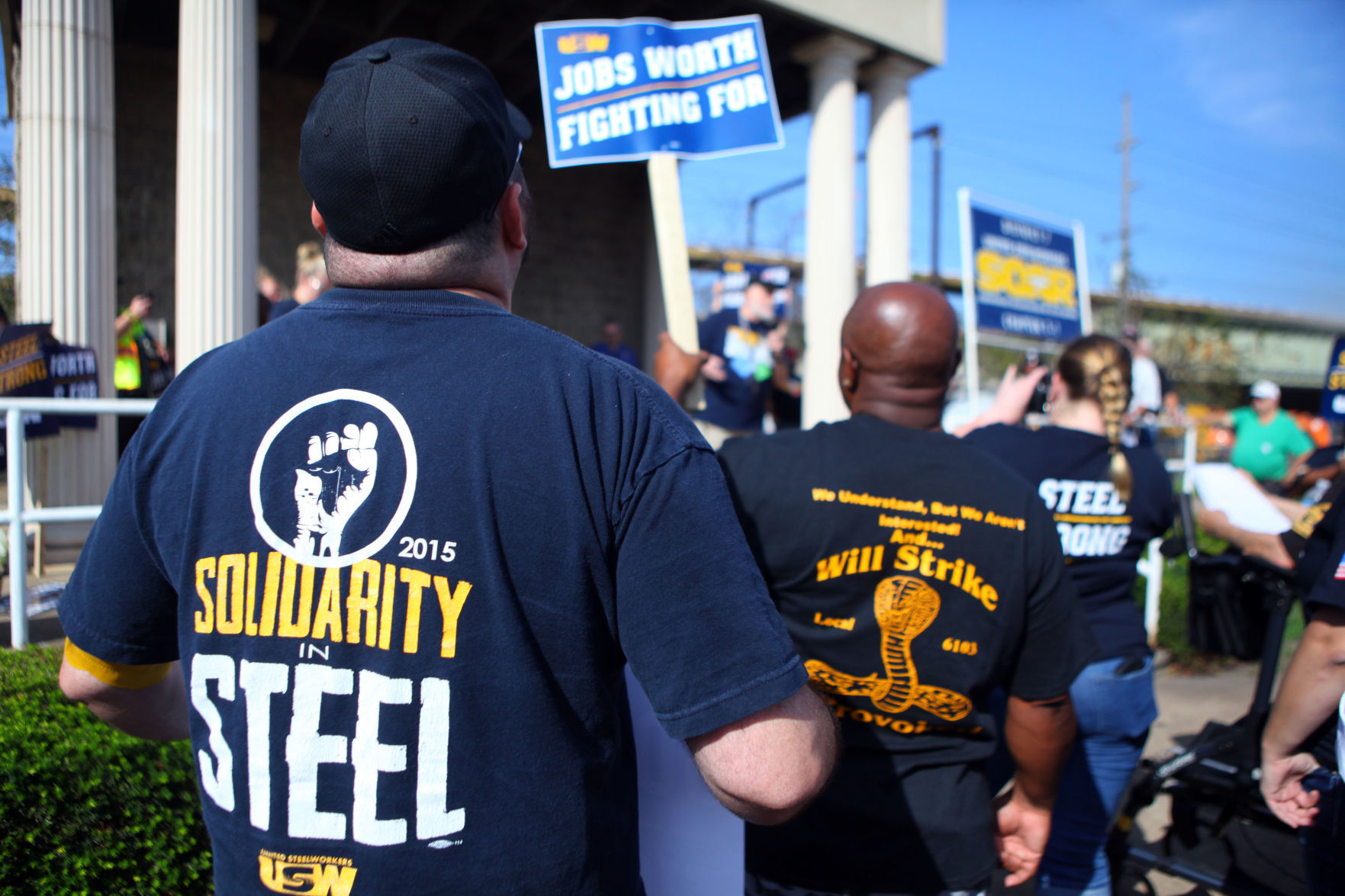 Gallery: Steelworkers rally in Gary